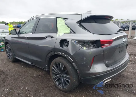 2021 Infiniti Qx50 Luxe Awd from USA, damaged, VIN 3PCAJ5BB7MF126327